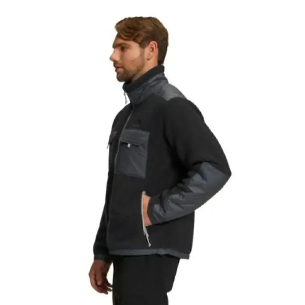 The North Face Royal Arch Full-Zip Jacket in TNF Black/Asphalt Grey, sz Small